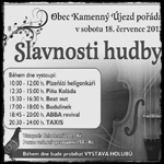 Slavnosti hudby - Obec Kamenný Újezd 18.7.2015